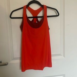 Athleta layered sports bra and tank size XS